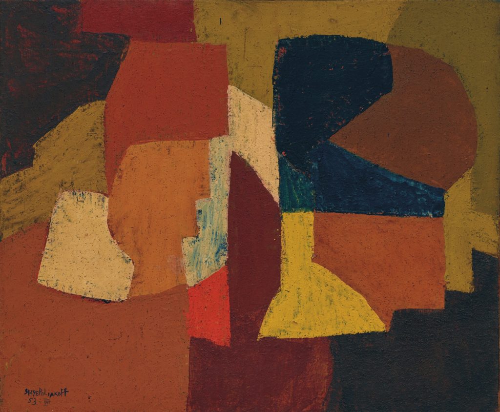 Poliakoff Composition Abstraite 1953 | PHILIPPE DAVID ZURICH